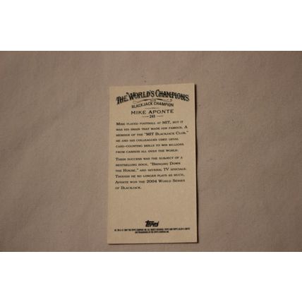 Mike Aponte 2007 Topps Allen & Ginter's MINI NO. 249
