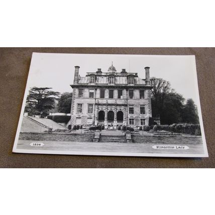 Dearden & Wade real photographic Postcard - Kingston Lacy, Nr Wimborne - Dorset