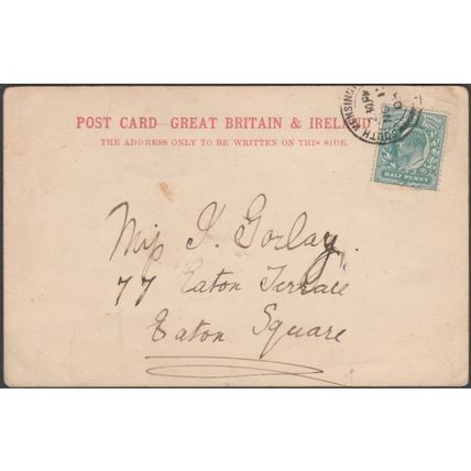 Wellington Road, St Johns Wood, London, 1903 - Blum & Degen Postcard