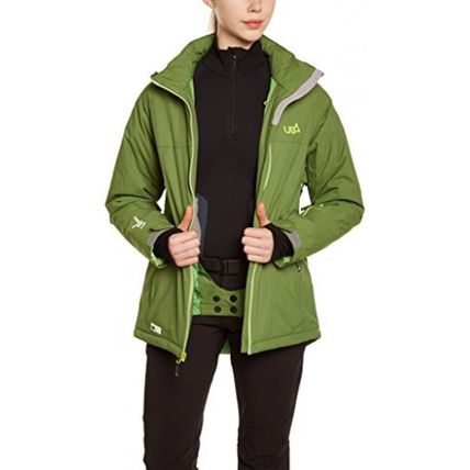 Urban Beach Canopy waterproof breathable windproof snow jacket green L/14 -75%