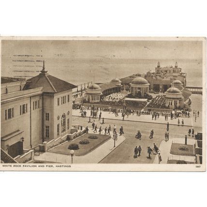 PC17432 White Rock Pavilion and Pier. Hastings. Shoesmith and Etheridge. 1949
