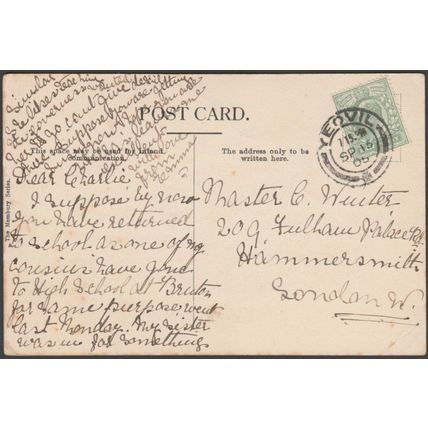 Sidney Gardens, Yeovil, Somerset, 1905 - Membury Series Postcard