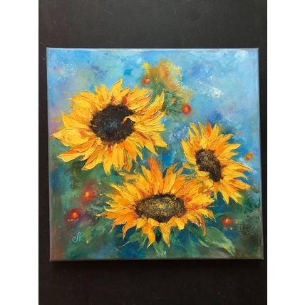 Oil Painting Sunflowers Wall Art Flowers
