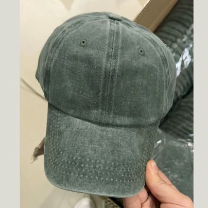 Unisex Cap Plain Color Washed Baseball Cap Casual Adjustable Outdoor Trucker