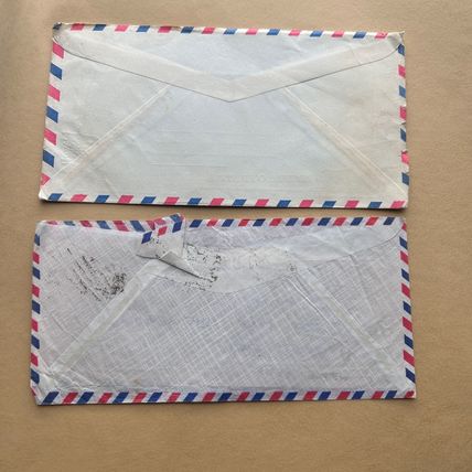 TWO Spain 1970's covers with eight & seven stamps posted to UK