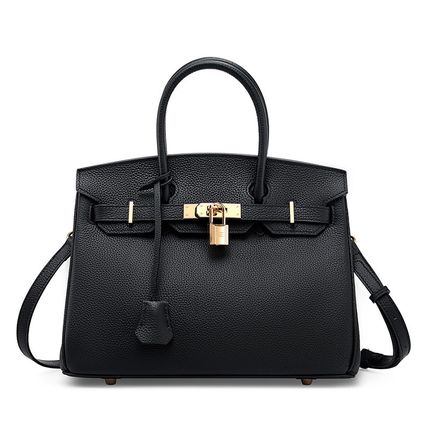 Genuine Leather Womens Crossbody Handbags and Purses Black