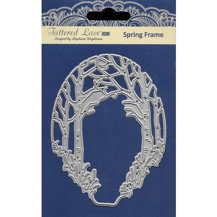 Tattered Lace. Spring Frame Die. Die Cutting Cardmaking Scrapbooking Crafts