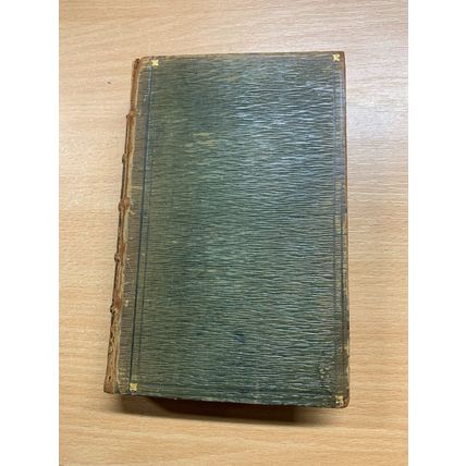 1810 "THE POETICAL WORKS OF EDMUND SPENSER" VOL 6 ANTIQUE LEATHER BOOK (P3)