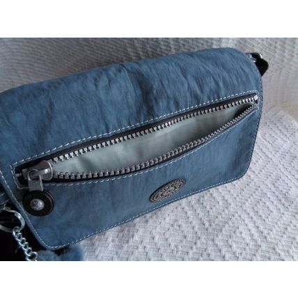 Kipling CAPITAL Small Shoulder Cross Body Bag Blue Jean Monkey Michela