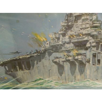 Sealed USS Yorktown 1:525 scale US Navy WWII Aircraft Carrier – Lindberg