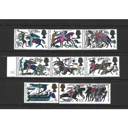 GB.900th Anniversary of Battle of Hastings set of 8.Mounted Mint.Jul25b