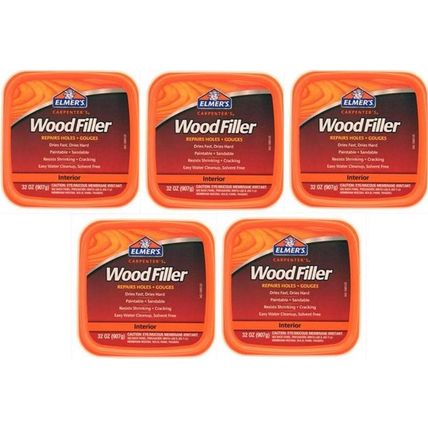 Elmer'S E842L Carpenter'S Interior Wood Filler; 32 Ounce; Ideal for Repairing Ho