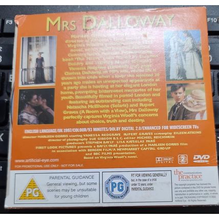 Mrs Dalloway DVD Promo The Daily Mail Vanessa Redgrave Full Movie