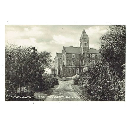 Ireland Co Kerry postcard Great Southern Hotel Parknasilla