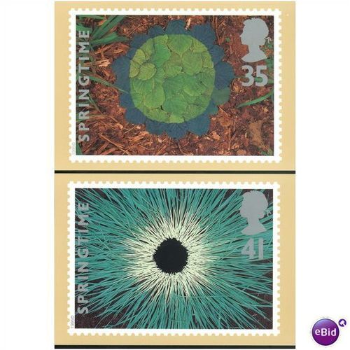 GB PHQ's mint set 1995 - The Four Seasons "Springtime"