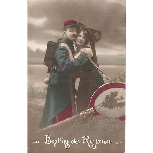 CARTE POSTALE - Patriotique - ref 32