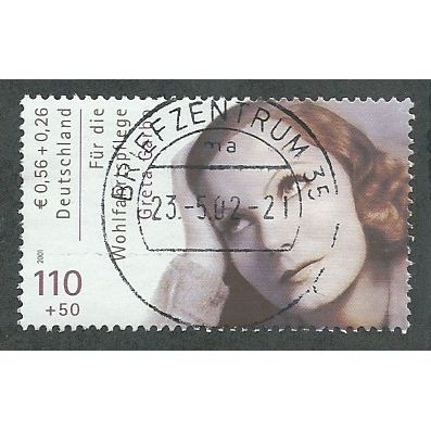 GER 2001 110pf + 50 'FILM INDUSTRY - GRETA GARBO' FINE USED (EBID47-616)