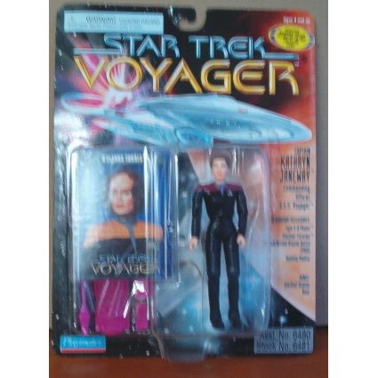 STAR TREK VOYAGER : KATHRYN JANEWAY action figure ERROR CARD