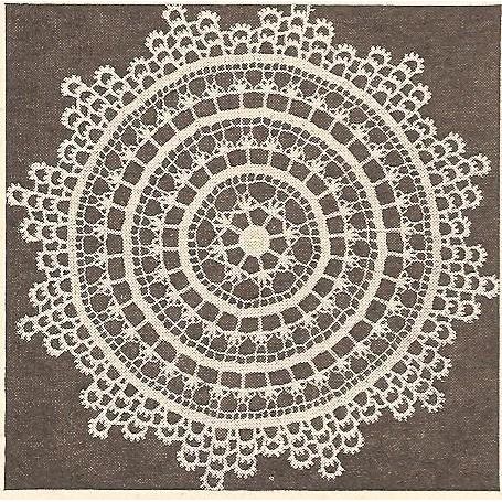 Crochet Doily Pattern Poor Man's Doily