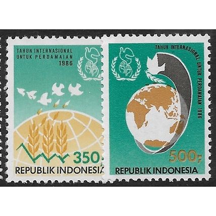 1986 Zonnebloem 1274/1275 - MNH (**)