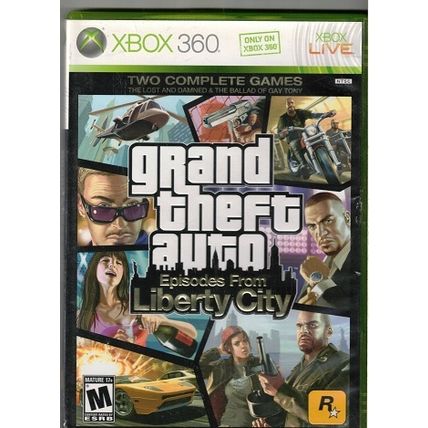 XBOX 360 ' GRAND THEFT AUTO LIBERTY CITY ' game (2009)