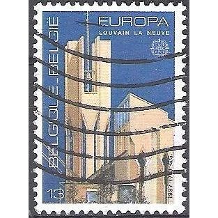 Belgique 1987 Michel 2303 O Cote (2008) 0.30 € Europa CEPT Louvain-la-Neuve