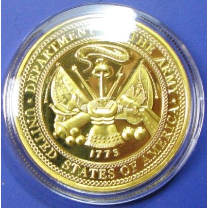 US Army, Chaplain. Challenge Coin. 1.50". 65b.