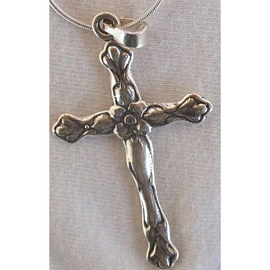 Cross silver pendant-FW
