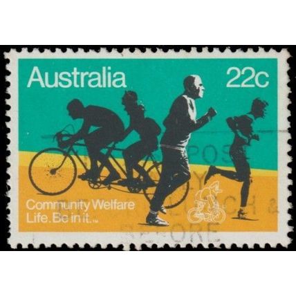 Australia 1980 22c Life be in it #1 EFU - SG 748