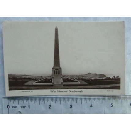 1929 postcard War Memorial, Scarborough