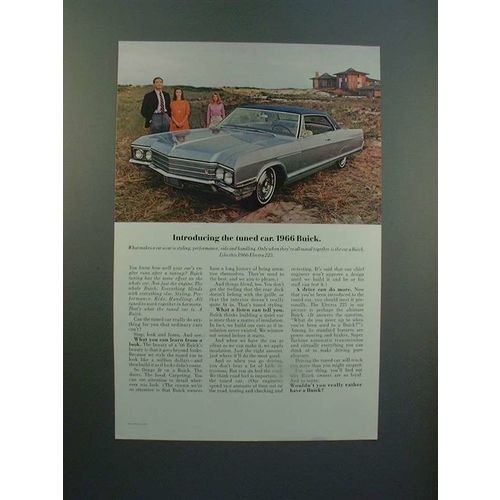 1966 Buick Electra 225 Car Ad - Tuned Car