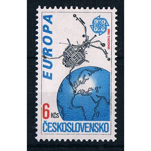 Czechoslovakia 1991 SG3059 mm6 Europa 6k Mounted Mint Stamp