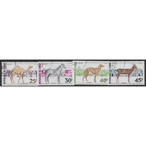 1972 SG 377/380 - fine used (o) - ANIMAL