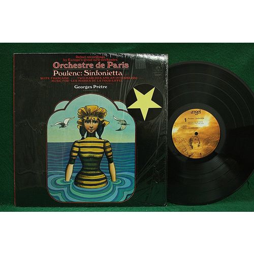 Pretre - Poulenc: Sinfonietta/Suite Francaise/Two Marches & Interm. - S 36519-NM