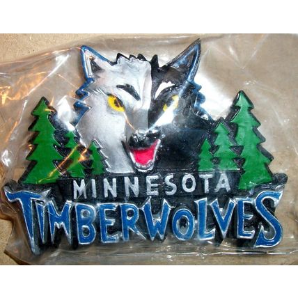 NBA Minnesota Timberwolves Team Magnet NEW Certified FREE SHIPPING