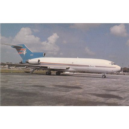 Amerijet International Boeing B727 51 Civil Aircraft Postcard (A19044)