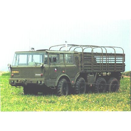 army truck; history; Tatra 813 8x8 Kolos, 1972