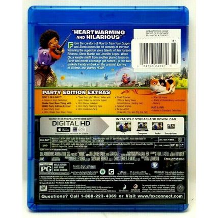 Home Party Edition Blu Ray / DVD (2 Disc Set) (L28)