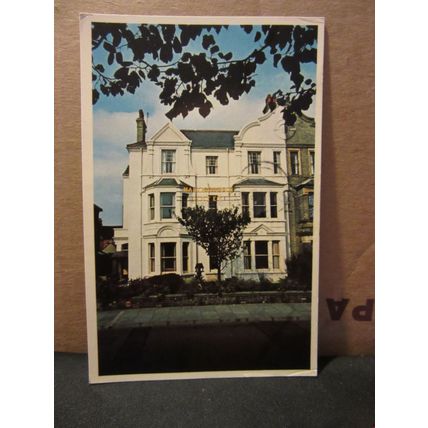 MARLBOROUGH CHRISTIAN HOTEL, LOWESTOFT, SUFFOLK. used postcard 1983 pm =