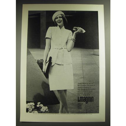 1974 I.Magnin Don Sayres for D'Amselle's Suit Ad - Today, lunch on the run