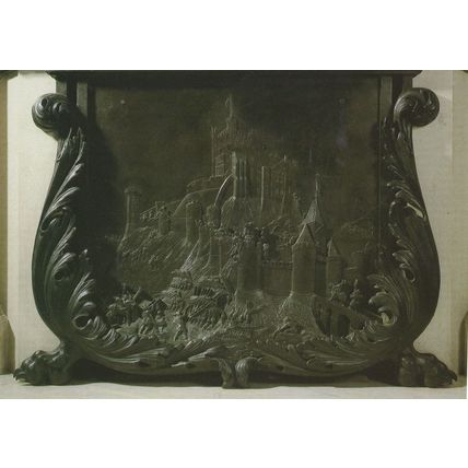 William John Bankes Dorset Politician Bronze Siege Castle Postcard