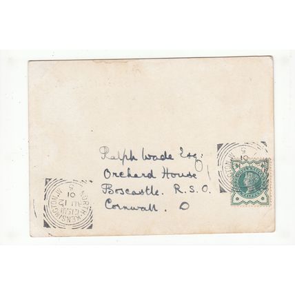 The Old School Harrow-on-the-Hill 1901 Court Postcard Middlesex