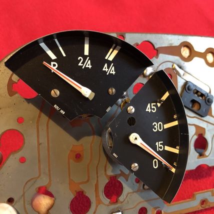 Mercedes Benz Clock W108 W109 W114 W115 Speedo Cluster Parts Lot Gauges Glass