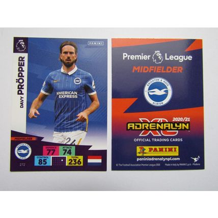 Panini Adrenalyn XL Premier League 2020/21 Numbers 172-369 Cards Choice (ef10)