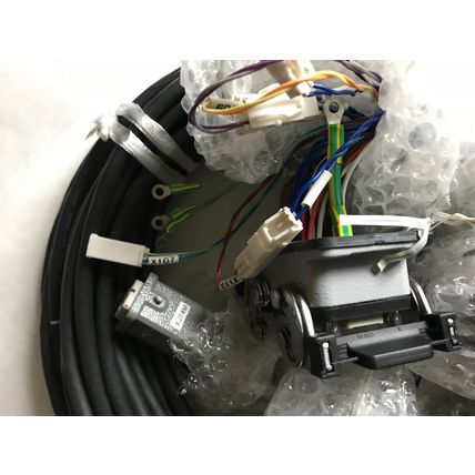 KAWASAKI 50976-2428 REV. G SERVO MOTOR WIRE HARNESS CABLE XJT5M,DAIDEN E91337,SB