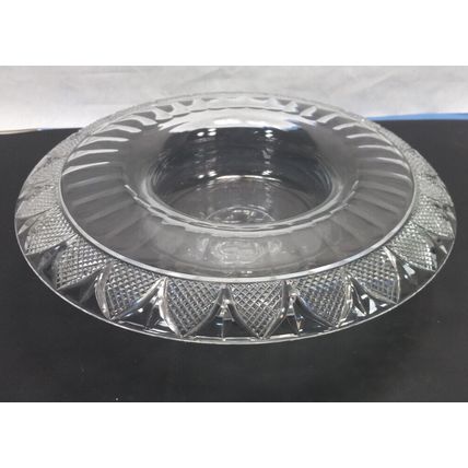 Vintage Hawkes Crystal Compote Centerpiece Pedestal Cake Stand Bowl Candy LARGE