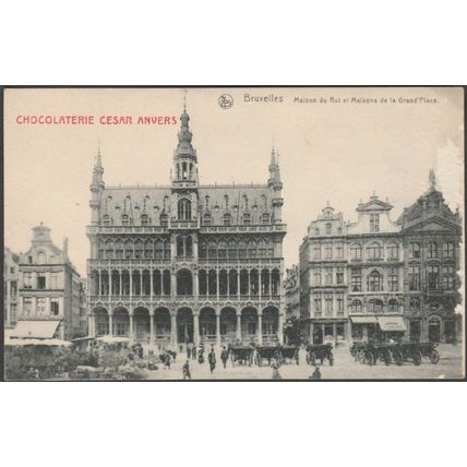 Maison du Roi et Maisons de la Grand' Place, Bruxelles, c.1910s - Thill CPA