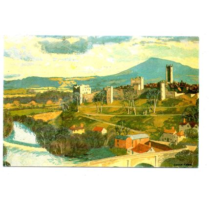 Welsh Border Country by P. Thoresby Jones, 1938 - Late 1980s - Postally Unused