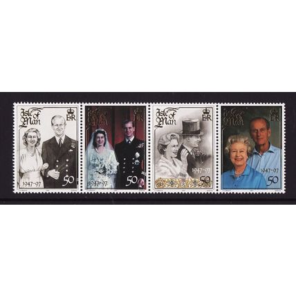 ISLE OF MAN SG768-771 1997 GOLDEN WEDDING ~ UNMOUNTED MINT