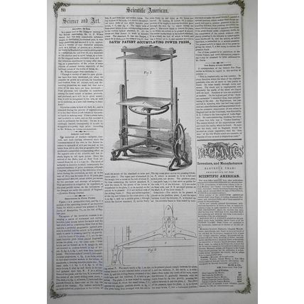 Scientific American, November 17, 1855.